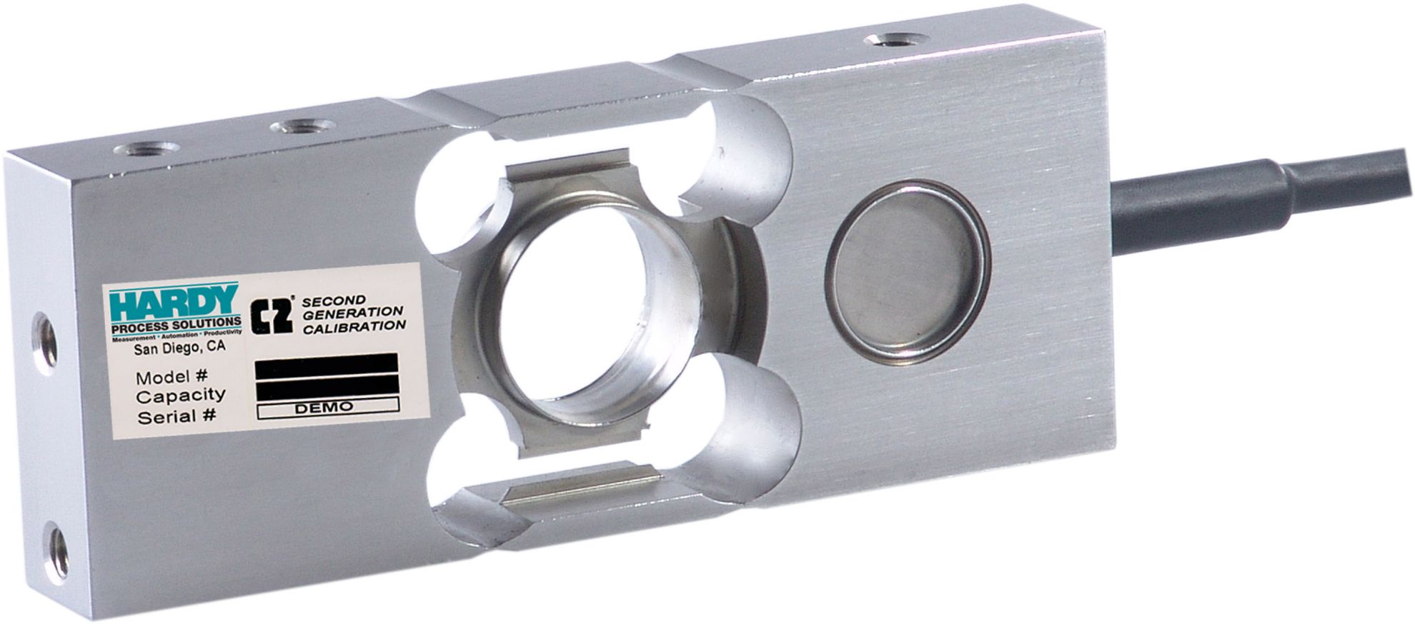 SPH03C - C2® Hermetic Stainless Steel Single Point Load Cell (6 kg - 60 kg)